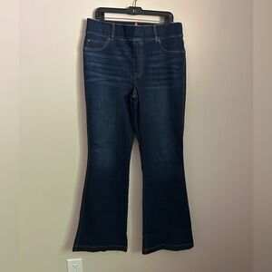 Spanx Flare Jeans in Midnight Shade Size 1X